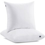 Ulteronixshop - lot de 2 oreillers hybrides en mousse � m�moire de forme 60 x 60 cm avec housse en coton ...