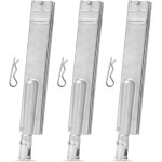 Ulteronixshop - lot de 3 br�leurs de gril, br�leurs de remplacement pour cit, br�leurs robustes en acier ...