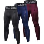 Ulteronixshop - lot de 3 cale�on long homme thermique sous - v�tement chaud collant homme hiver legging ...