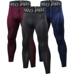 Ulteronixshop - lot de 3 leggings compression homme thermique sous - v�tement cale�on long hiver chaude ...