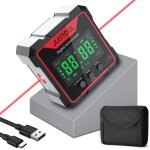 Ulteronixshop - 4 * 90 inclinom�tre rapporteur lcd num�rique inclinom�tre jauge d�angle laser niveau ...