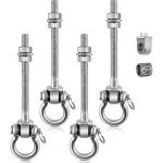 Ulteronixshop - lot de 4 crochets de balan�oire robustes avec roulements � billes, crochet plafond mat�riel ...