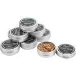 Ulteronixshop - 8 pi�ces de copeaux de bois de whisky, m�lange de copeaux de bois naturels de pommier, ...