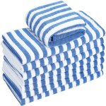 Ulteronixshop - 8 torchons de cuisine en microfibre, serviettes de cuisine super absorbantes, douces ...