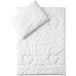 Ulteronixshop - anti allergie couette et oreiller set 120x90 cm pour lit b�b� (12 mois + )