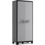 Ulteronixshop - armoire haute titan - armoire de rangement en r�sine - etag�res modulables, pieds r�glables, ...