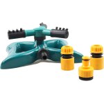 Ulteronixshop - arroseur de jardin rotatif � 360 - arroseur rotatif � 3 bras - pour une grande couverture ...