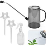 Ulteronixshop - arrosoir pour plantes d'int�rieur ¿ pot d'arrosage long bec avec flacon pulv�risateur ...