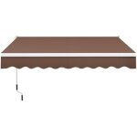 Ulteronixshop - auvent � bras articul�s de 3 x 2, 5 m - store de balcon - store de terrasse - mat�riau ...
