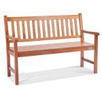 Ulteronixshop - banc d'ext�rieur, 127 cm, banquette de jardin en bois pour l'ext�rieur, jusqu'� 363 kg ...