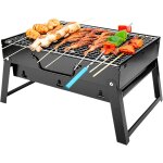 Ulteronixshop - barbecue portable pliable en acier inoxydable pour pique - nique, jardin, terrasse, camping, ...