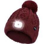 Ulteronixshop - bonnet led avec lumi�re int�gr�e de type c rechargeable - ultra lumineux - 4 lumi�res ...