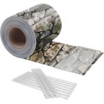 Ulteronixshop - brise - vue pour cl�ture double barreaux 35m x 19cm - rouleau pvc renforc� 450g / m - ...