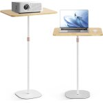 Ulteronixshop - bureau debout pour ordinateur portable avec hauteur r�glable 46 - 120cm, table d'appoint ...