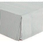 Ulteronixshop - cache - sommier 140 x 190 / 200 cm housse sommier lit 140 cm - couleur rayures eau