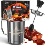 Ulteronixshop - cadeaux pour homme, brosse de barbecue, cadeaux d'anniversaire pour papa / lui / grand ...