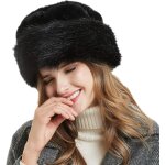 Ulteronixshop - chapka fausse fourrure l�opard russe femmes glamorous toque hiver