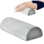 Ulteronixshop - coussin genoux nuit, coussin demi lune ergonomique en mousse � m�moire, coussins demi ...