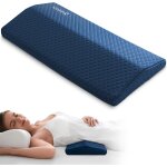 Ulteronixshop - coussin de soutien lombaire pour dormir, coussin lombaire lit en mousse � m�moire de ...