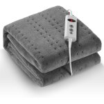 Ulteronixshop - couverture chauffante 150 x 80 cm, chauffe - lit electrique avec 10 niveaux de temp�rature ...