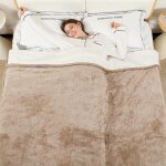 Ulteronixshop - couverture chauffante 200x150cm, couette chauffante flanelle sherpa, 6 temp�ratures, ...