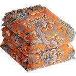 Ulteronixshop - couvre - lit boh�me, 100% coton, double face - 150 x 200 cm, couverture de canap� et ...