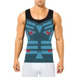 Ulteronixshop - d�bardeur compression homme, maillot de corps gaine ventre plat homme gainant tee shirt ...