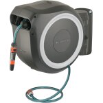 Ulteronixshop - enrouleur de tuyau mural rollup l (blanc) ¿ longueur 30m ¿ Ø13mm� garantie 5 ans� ...