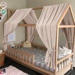 Ulteronixshop - ensemble de d�coration de lit 2 pi�ces avec 2 ciels de lit, longueur 270 cm, 100% mousseline ...