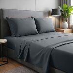 Ulteronixshop - ensemble de draps 4 pi�ces 180x190 / 200, draps de lit en microfibre de polyester bross�e. ...