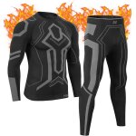 Ulteronixshop - ensemble de sous - v�tements thermiques pour homme sous - v�tements de la couche de base ...