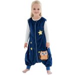 Ulteronixshop - gigoteuses b�b� fille gar�on avec des pieds hiver automne pyjama, bleu fonc�, 5 - 6 ans, ...