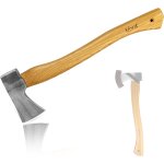 Ulteronixshop - hache x - ag3 ¿ hache foresti�re 50 cm en acier forg� avec manche en bois de hickory ...