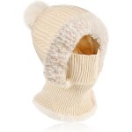 Ulteronixshop - hiver chaud tricot� bonnet et ensembles de cache - cou, balaclava chapeaux femme echarpe ...