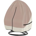 Ulteronixshop - housse de chaise en osier a suspendre pour patio ¿ imperm�able a l'eau double si�ge ...