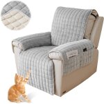 Ulteronixshop - housse fauteuil 1 place, housse canap� 1 place avec poches et elastiques, housse de canap� ...