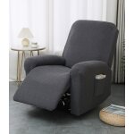 Ulteronixshop - housse de fauteuil relax inclinable electrique, jacquard gris clair housse pour canap� ...