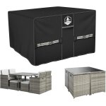 Ulteronixshop - housse imperm�able pour meubles de jardin, 110 x 110 x 74 cm, pour ensemble de table ...