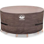 Ulteronixshop - housse de meubles de patio 600d r�sistante aux uv avec rev�tement en polyur�thane robuste ...