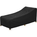 Ulteronixshop - housse de protection pour chaise longue de jardin - imperm�able - tissu oxford 420d r�sistant ...
