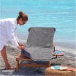 Ulteronixshop - housse de protection en tissu eponge pour chaise longue de jardin, 200 x 75 cm, 100 % ...