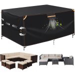 Ulteronixshop - housse pour salons de jardin 420d tissu oxford imperm�able, b�che de meubles de jardin, ...
