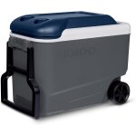Ulteronixshop - igloo maxcold 40 glaci�re sur roues, 38 litre, bleu
