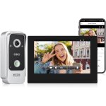 Ulteronixshop - interphone vid�o 2 fils avec ecran 7 pouces, tuya smart, vision nocturne infrarouge et ...