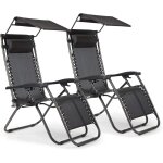 Ulteronixshop - intimate wm heart chaise longue jardin, transat ¿jardin exterieur avec pare soleil, ...