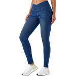 Ulteronixshop - jeans skinny v crois�s � taille haute avec contr�le de l'abdomen pour femmes, leggings ...