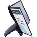 Ulteronixshop - kit pupitre pr�sentoir de table, avec 10 panneaux d'affichage a4 pochettes de vision, ...