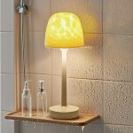 Ulteronixshop - lampe de douche etanche spa - lampe de bureau sans fil rechargeable 6000mah - projecteur ...