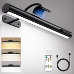 Ulteronixshop - lampe murale sans fil, 4000mah applique murale led sans fil � t�l�commande, lumiere rechargeab ...