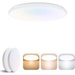 Ulteronixshop - lod de 2 �37cm plafonnier led, 32w 3360lm, 3000k 4000k 6500k 3 couleurs lampe plafond, ...